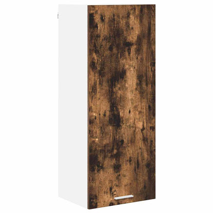 Závěsná Skříňka Kouřový Dub 40 X 31 X 100 Cm Kompozitní Dřevo