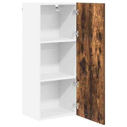 Závěsná Skříňka Kouřový Dub 40 X 31 X 100 Cm Kompozitní Dřevo