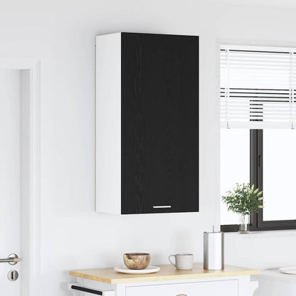 Závěsná Skříňka Černý Dub A Bílá 50 X 31 X 100 Cm