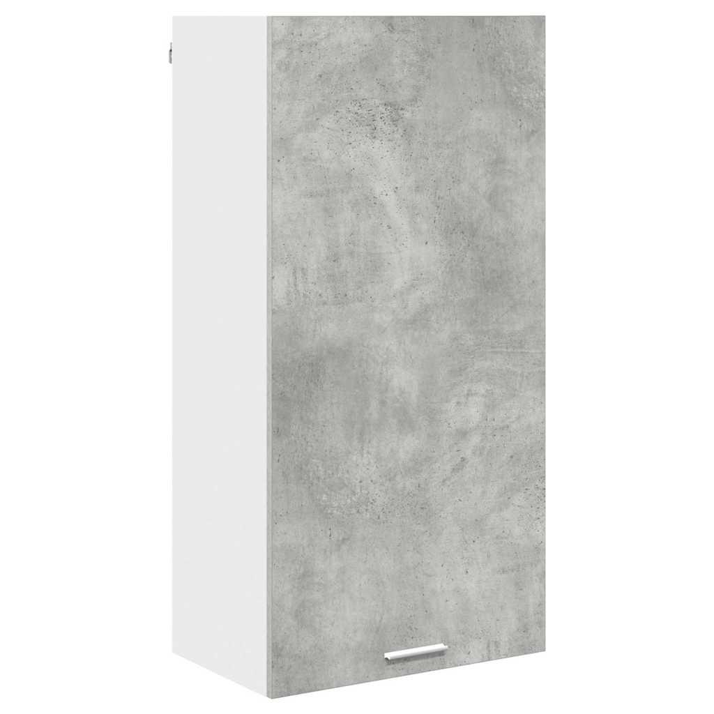 Závěsná Skříňka Betonová Šedá A Bílá 50 X 31 X 100 Cm