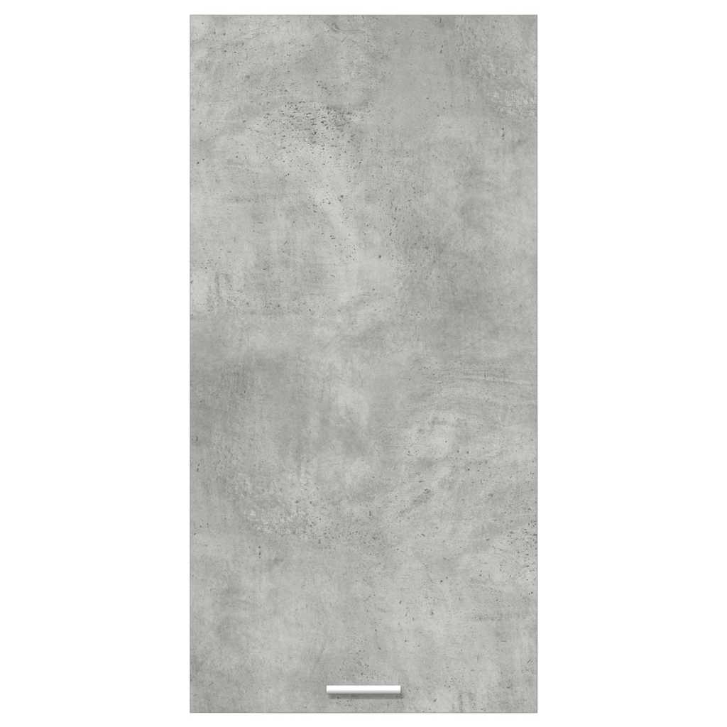 Závěsná Skříňka Betonová Šedá A Bílá 50 X 31 X 100 Cm