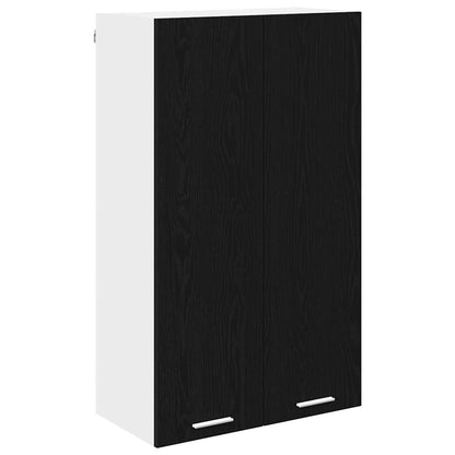 Závěsná Skříňka Černý Dub 60 X 31 X 100 Cm Kompozitní Dřevo