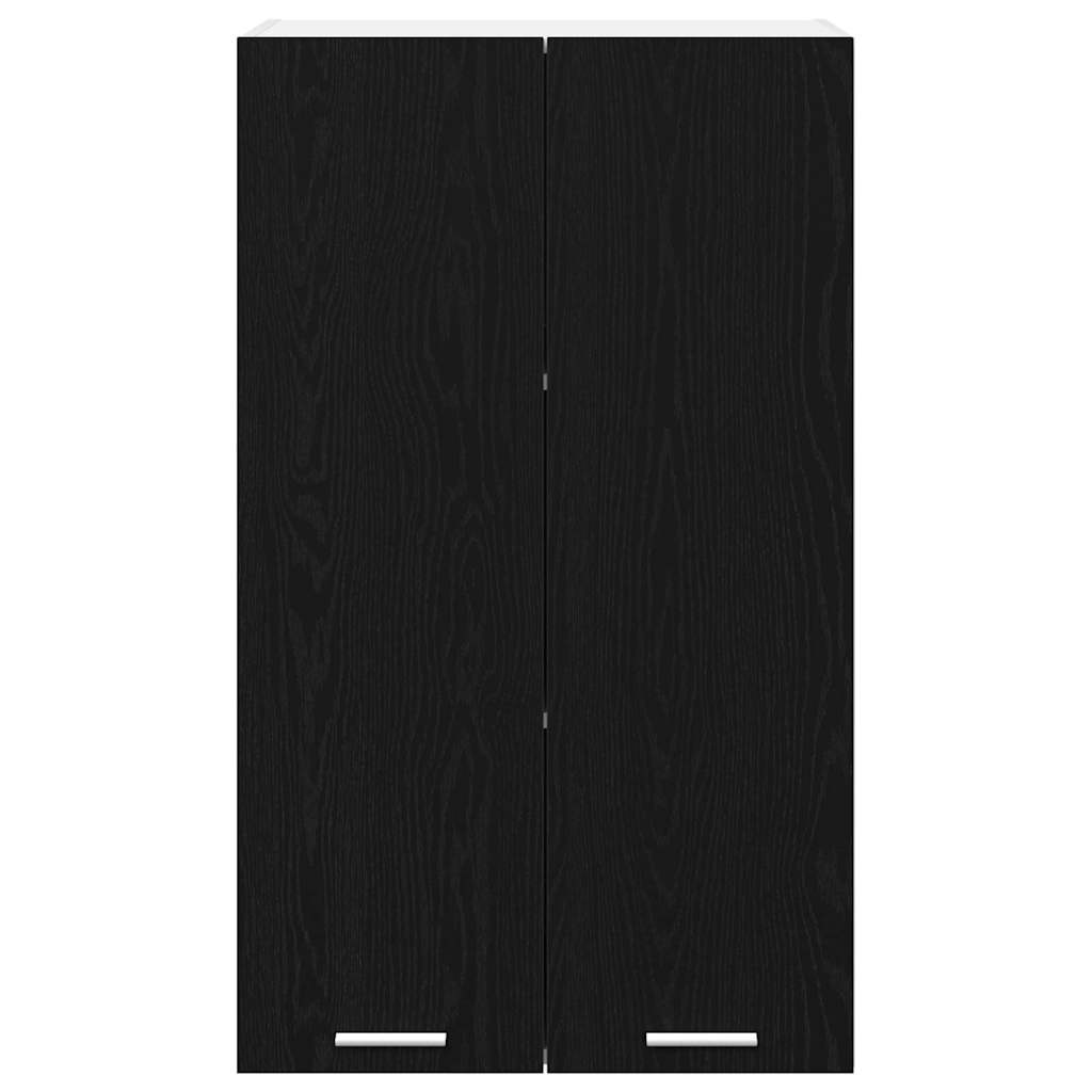 Závěsná Skříňka Černý Dub 60 X 31 X 100 Cm Kompozitní Dřevo