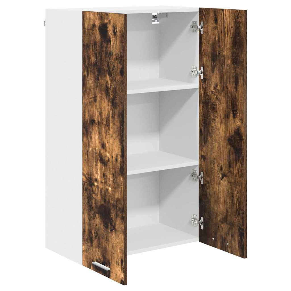 Závěsná Skříňka Kouřový Dub 60 X 31 X 100 Cm Kompozitní Dřevo