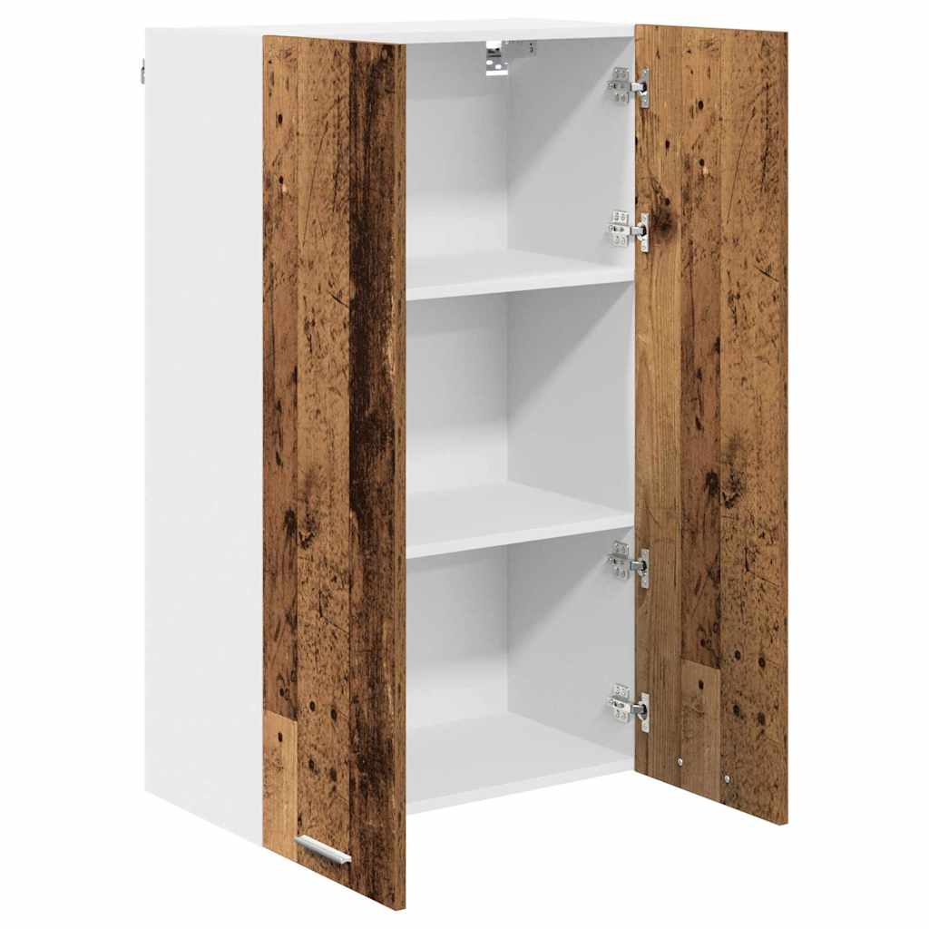 Závěsná Skříňka Staré Dřevo 60 X 31 X 100 Cm Kompozitní Dřevo