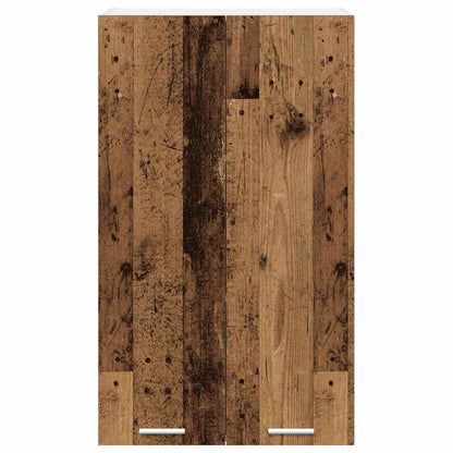 Závěsná Skříňka Staré Dřevo 60 X 31 X 100 Cm Kompozitní Dřevo