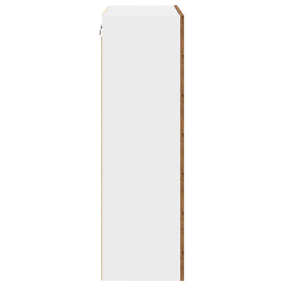 Závěsná Skříňka Staré Dřevo 60 X 31 X 100 Cm Kompozitní Dřevo