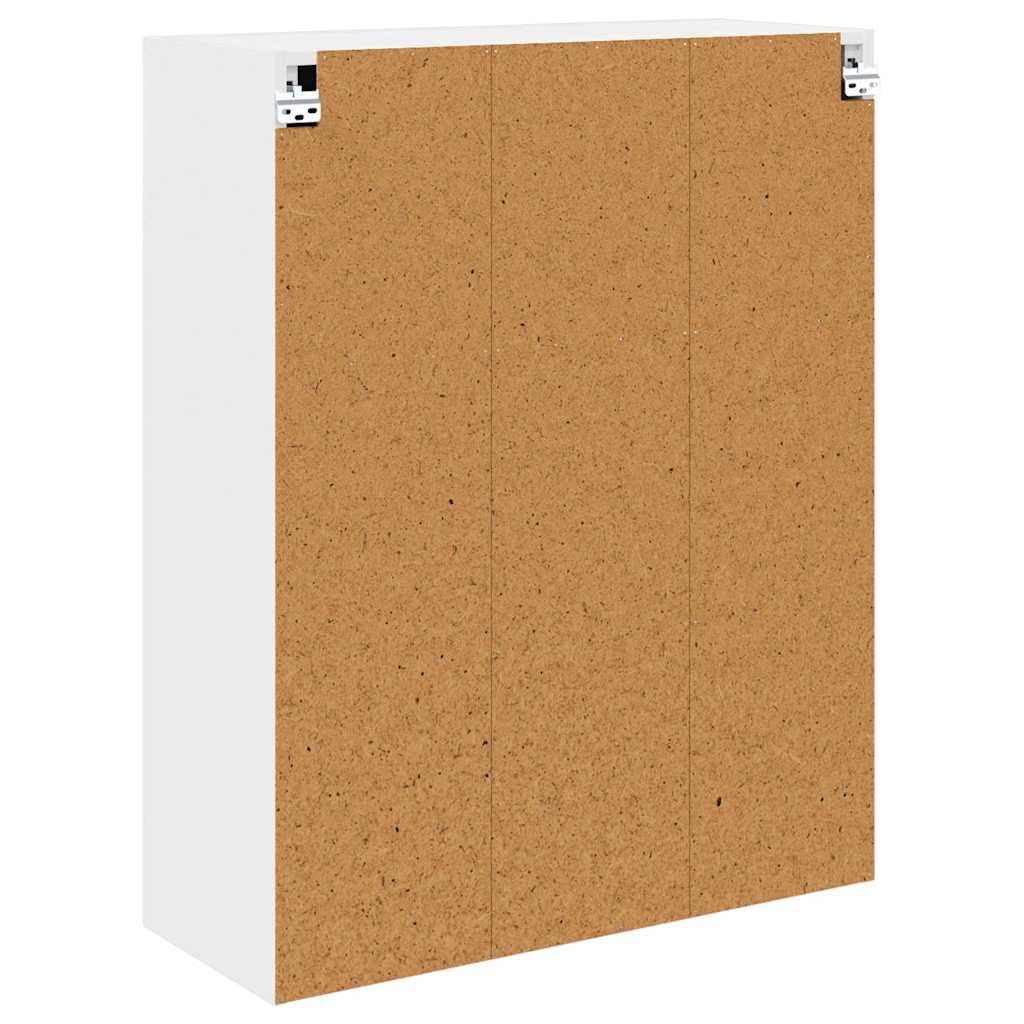 Závěsná Skříňka 80 X 31 X 100 Cm Kompozitní Dřevo