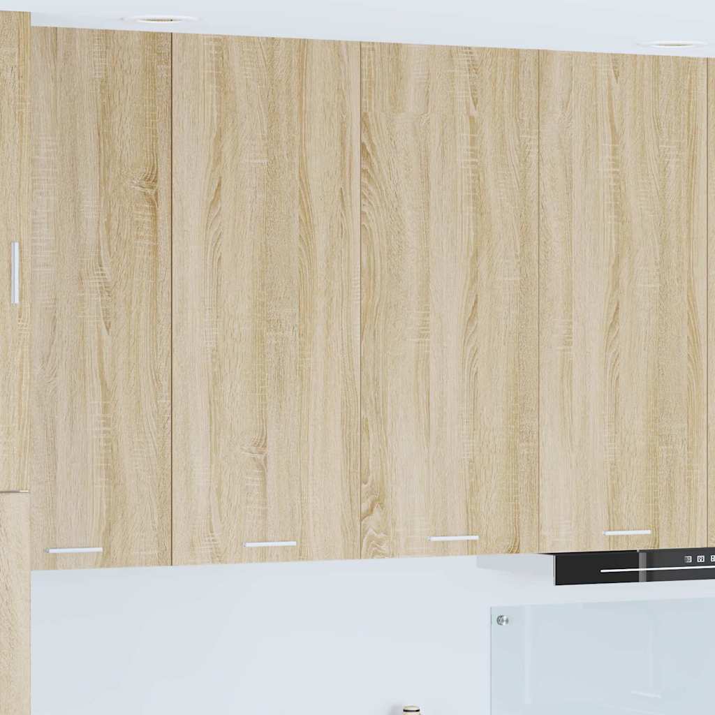 Závěsná Skříňka Sonoma Dub 80 X 31 X 100 Cm Kompozitní Dřevo