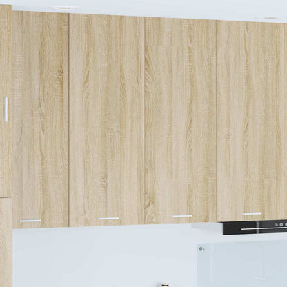 Závěsná Skříňka Sonoma Dub 80 X 31 X 100 Cm Kompozitní Dřevo