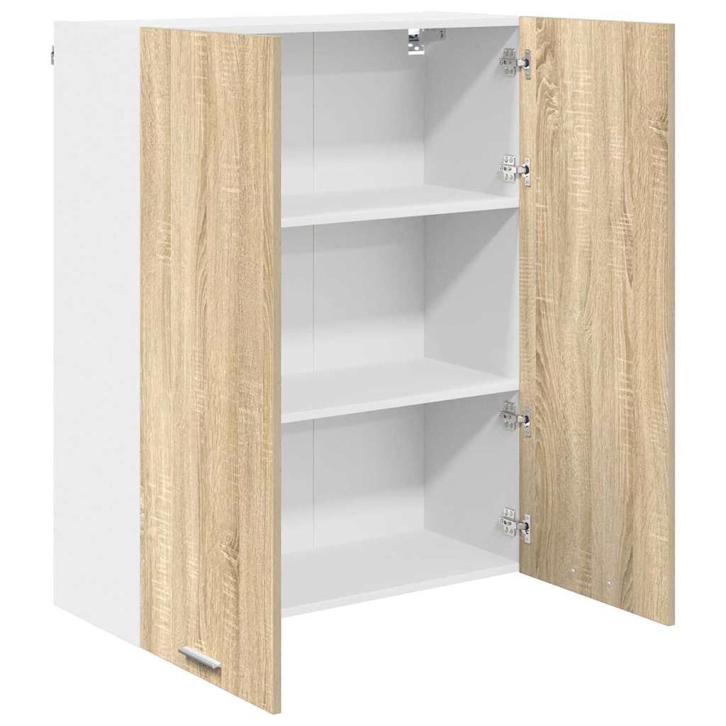 Závěsná Skříňka Sonoma Dub 80 X 31 X 100 Cm Kompozitní Dřevo