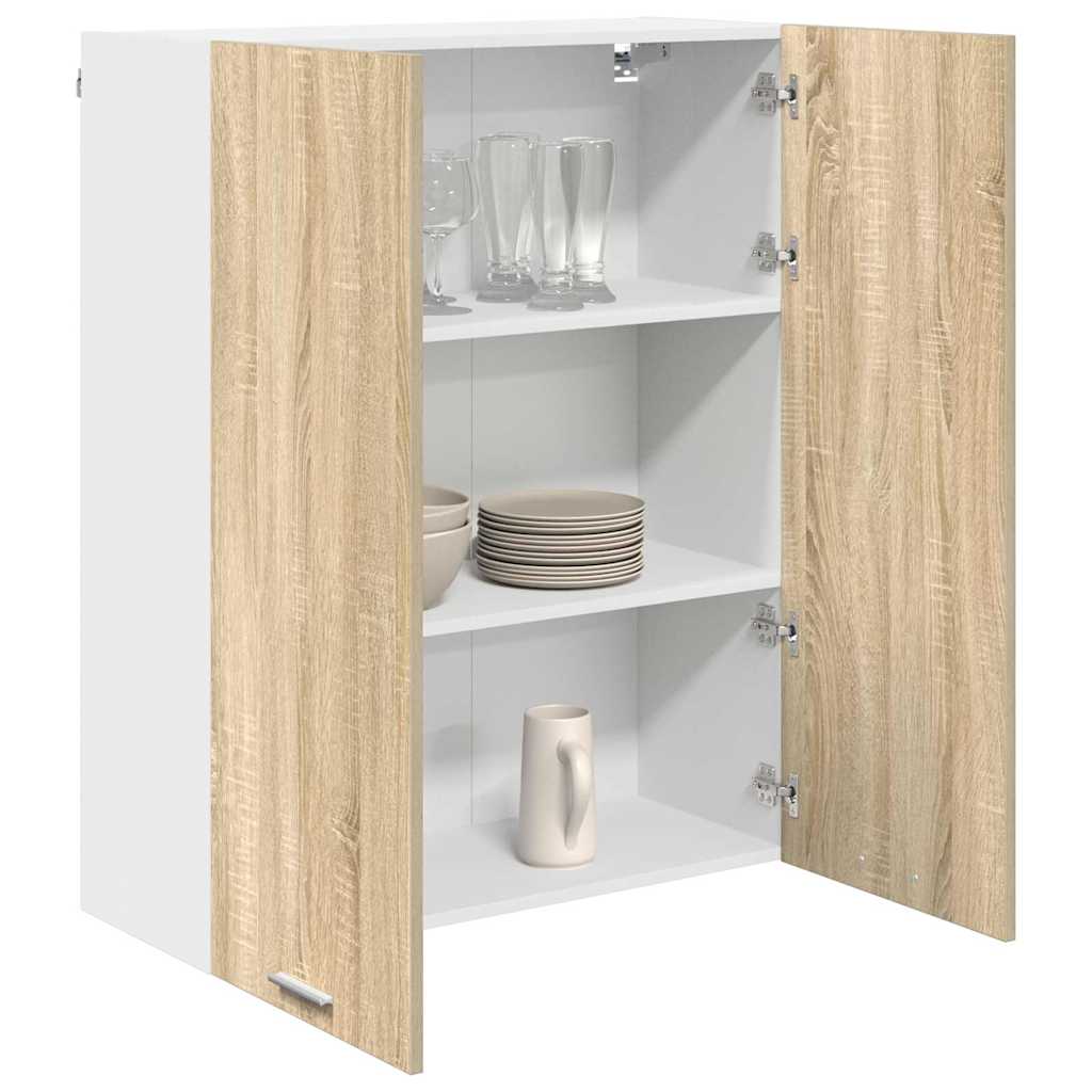 Závěsná Skříňka Sonoma Dub 80 X 31 X 100 Cm Kompozitní Dřevo
