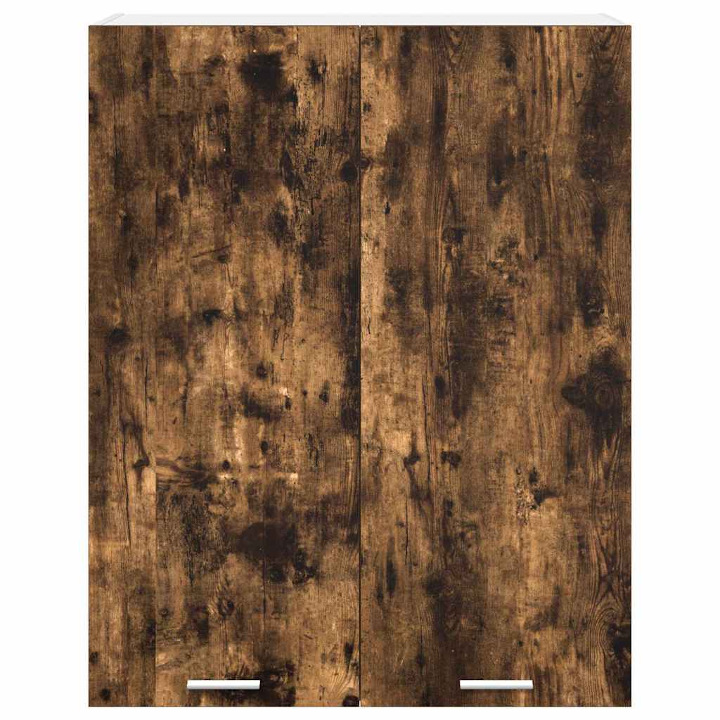 Závěsná Skříňka Kouřový Dub 80 X 31 X 100 Cm Kompozitní Dřevo