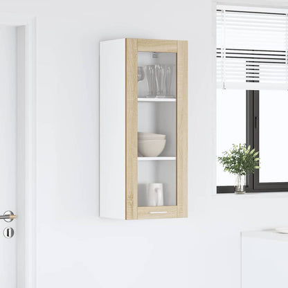 Závěsná Skříňka Sonoma Dub 40 X 31 X 100 Cm Kompozitní Dřevo