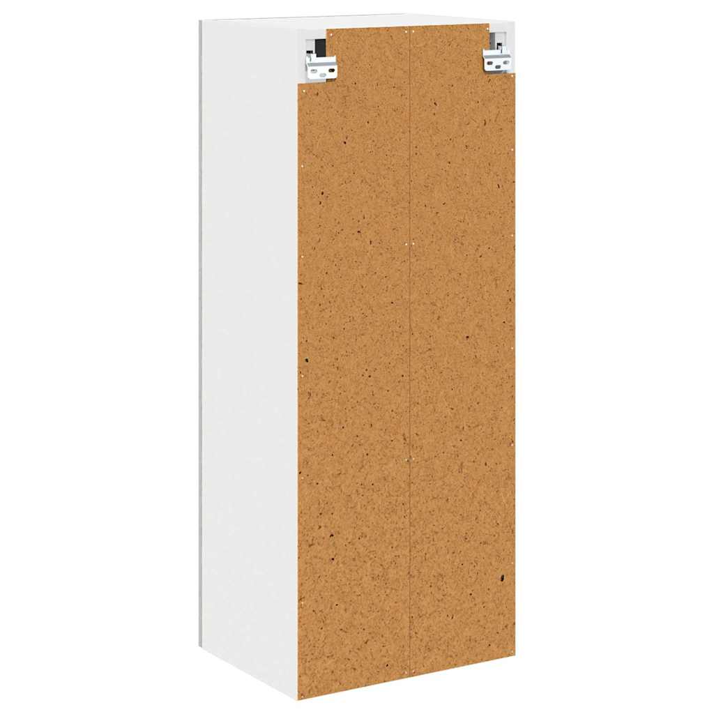 Závěsná Skříňka Betonově Šedá 40 X 31 X 100 Cm Kompozitní Dřevo