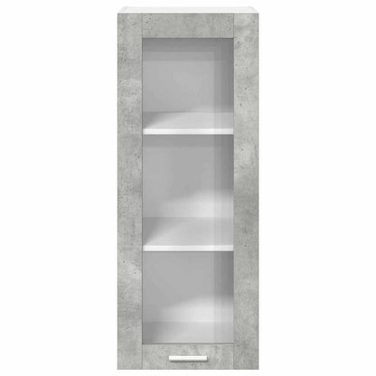Závěsná Skříňka Betonově Šedá 40 X 31 X 100 Cm Kompozitní Dřevo