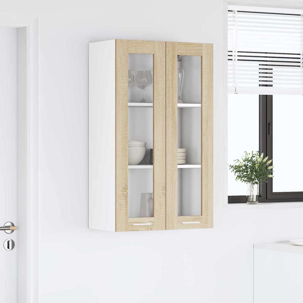 Závěsná Skříňka Sonoma Dub 60 X 31 X 100 Cm Kompozitní Dřevo