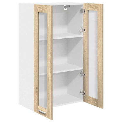 Závěsná Skříňka Sonoma Dub 60 X 31 X 100 Cm Kompozitní Dřevo