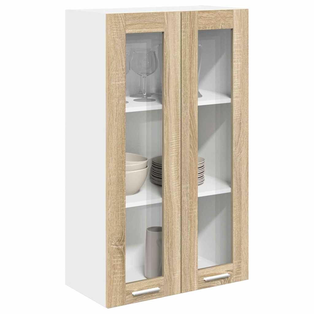 Závěsná Skříňka Sonoma Dub 60 X 31 X 100 Cm Kompozitní Dřevo