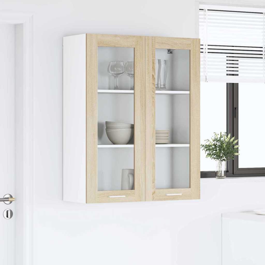 Závěsná Skříňka Sonoma Dub 80 X 31 X 100 Cm Kompozitní Dřevo