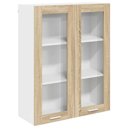 Závěsná Skříňka Sonoma Dub 80 X 31 X 100 Cm Kompozitní Dřevo