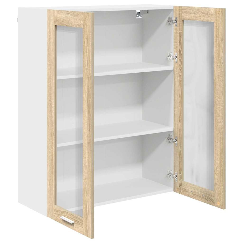 Závěsná Skříňka Sonoma Dub 80 X 31 X 100 Cm Kompozitní Dřevo