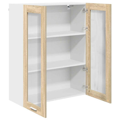 Závěsná Skříňka Sonoma Dub 80 X 31 X 100 Cm Kompozitní Dřevo