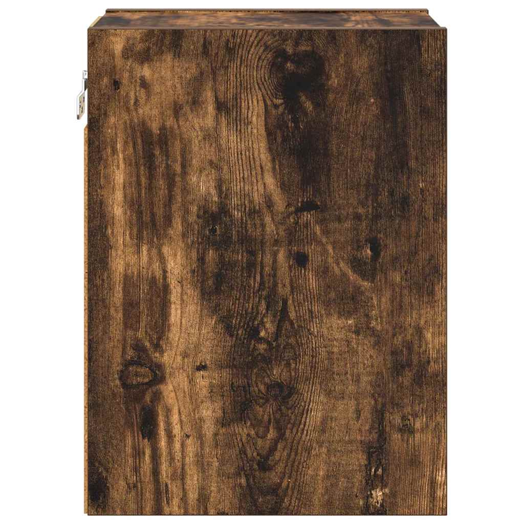 Závěsná Skříňka Kouřový Dub 20 X 29,5 X 40 Cm Kompozitní Dřevo