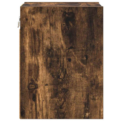 Závěsná Skříňka Kouřový Dub 20 X 29,5 X 40 Cm Kompozitní Dřevo