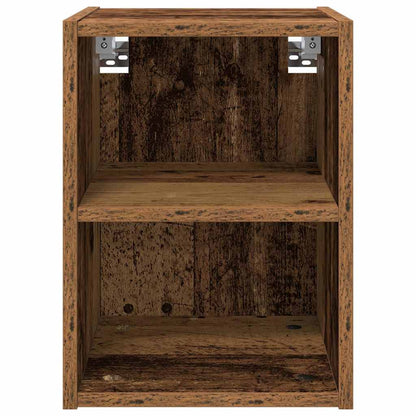 Závěsná Skříňka Staré Dřevo 30 X 29,5 X 40 Cm Kompozitní Dřevo