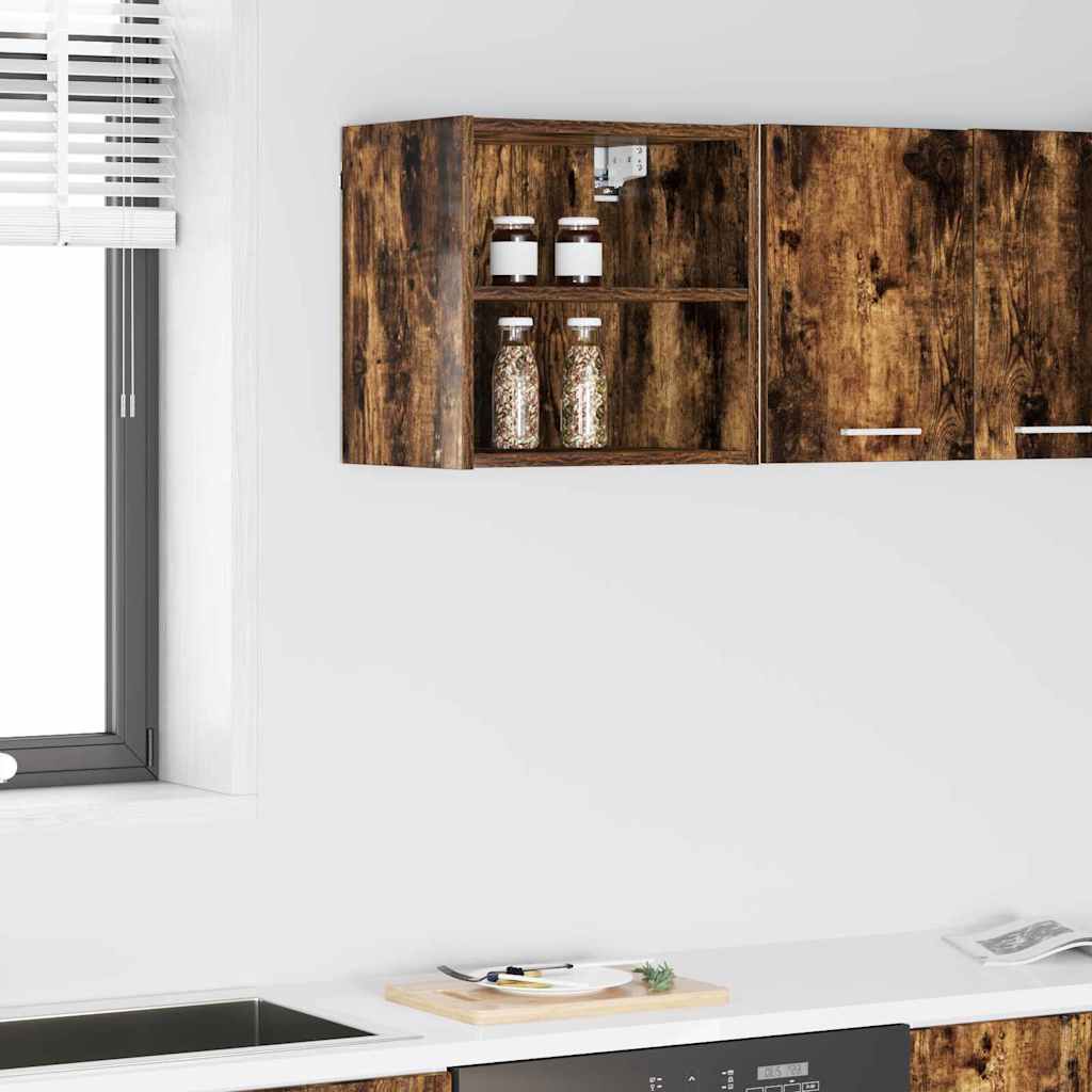 Závěsná Skříňka Kouřový Dub 40 X 29,5 X 40 Cm Kompozitní Dřevo