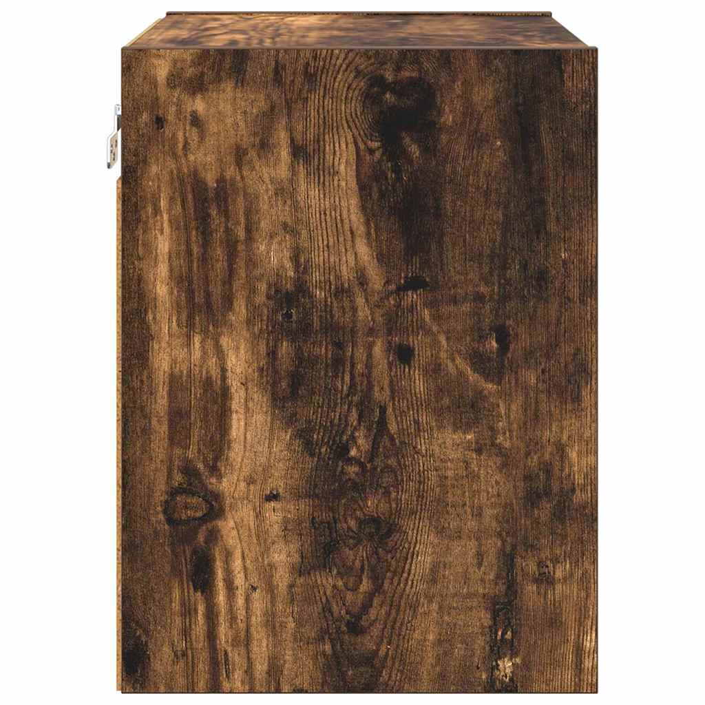 Závěsná Skříňka Kouřový Dub 40 X 29,5 X 40 Cm Kompozitní Dřevo