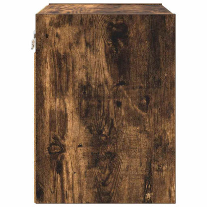 Závěsná Skříňka Kouřový Dub 40 X 29,5 X 40 Cm Kompozitní Dřevo