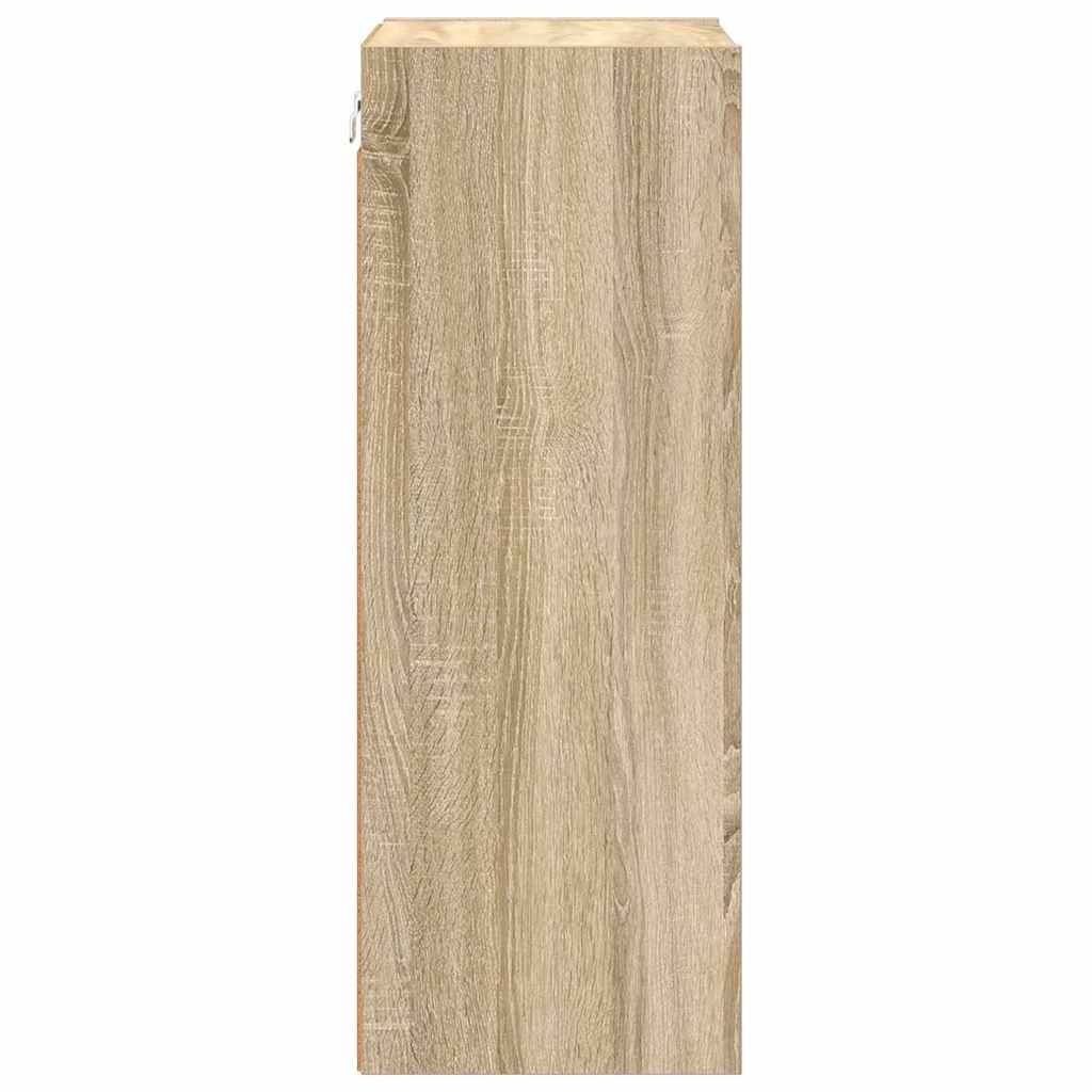 Závěsná Skříňka Sonoma Dub 40 X 29,5 X 80 Cm Kompozitní Dřevo