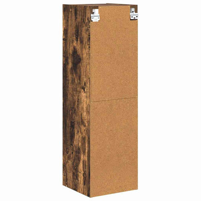 Závěsná Skříňka Kouřový Dub 30 X 29,5 X 100 Cm Kompozitní Dřevo