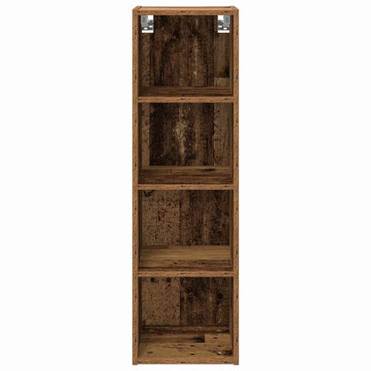Závěsná Skříňka Staré Dřevo 30 X 29,5 X 100 Cm Kompozitní Dřevo