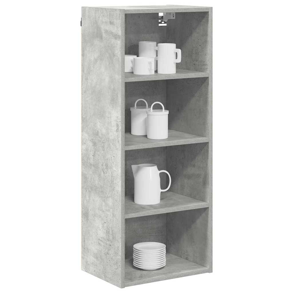 Závěsná Skříňka Betonově Šedá 40 X 29,5 X 100 Cm