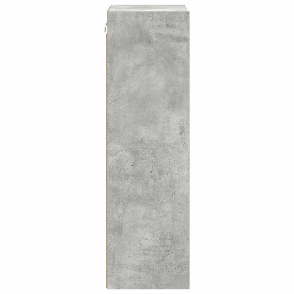 Závěsná Skříňka Betonově Šedá 40 X 29,5 X 100 Cm