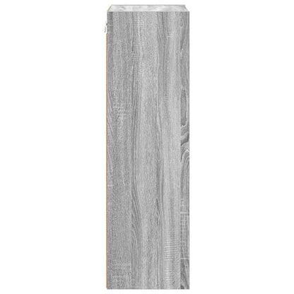 Závěsná Skříňka Šedá Sonoma 40 X 29,5 X 100 Cm Kompozitní Dřevo