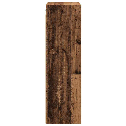 Závěsná Skříňka Staré Dřevo 40 X 29,5 X 100 Cm Kompozitní Dřevo