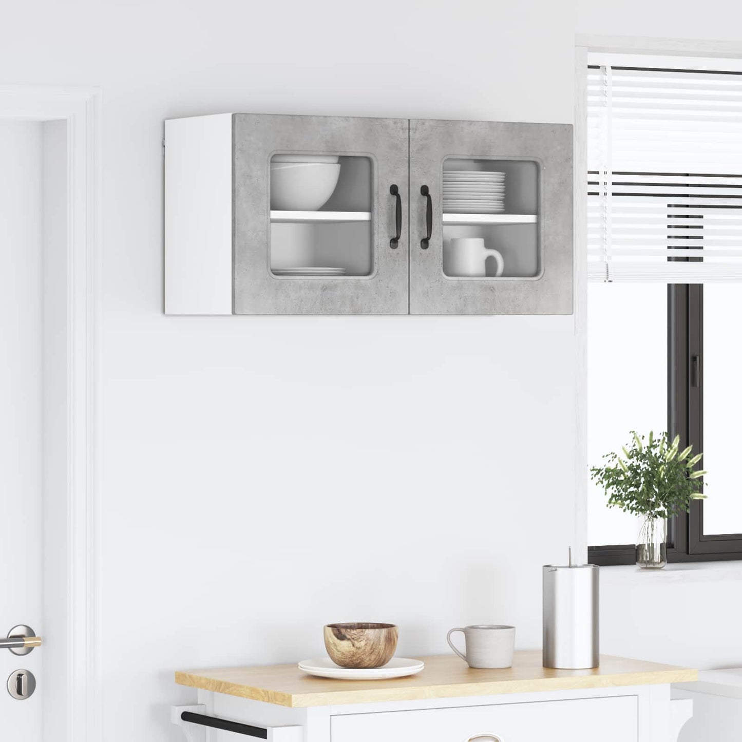 Krycí Deska Myčky Na Nádobí Kalmar 2 Pcs Betonově Šedá