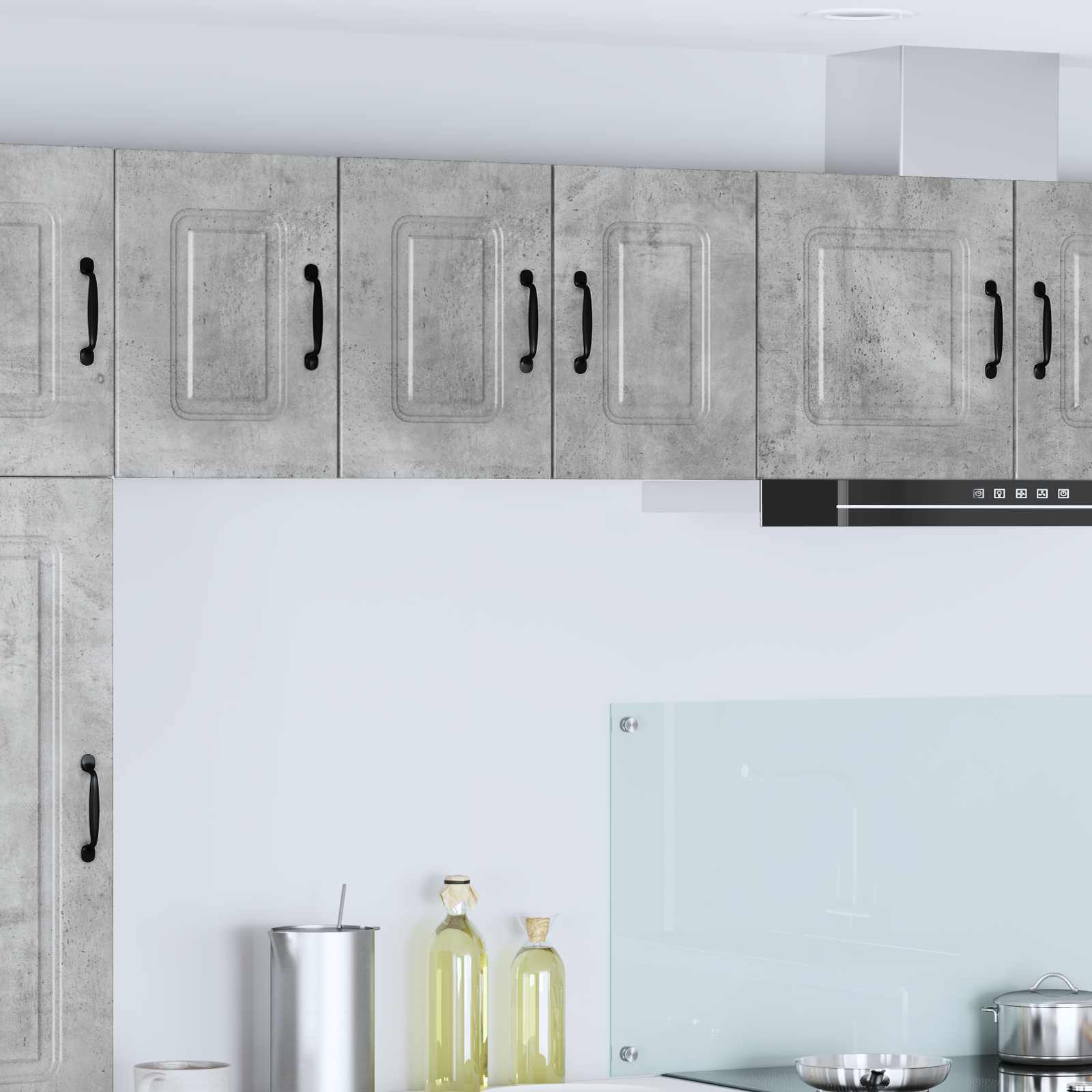 Krycí Deska Myčky Na Nádobí Kalmar 2 Pcs Betonově Šedá