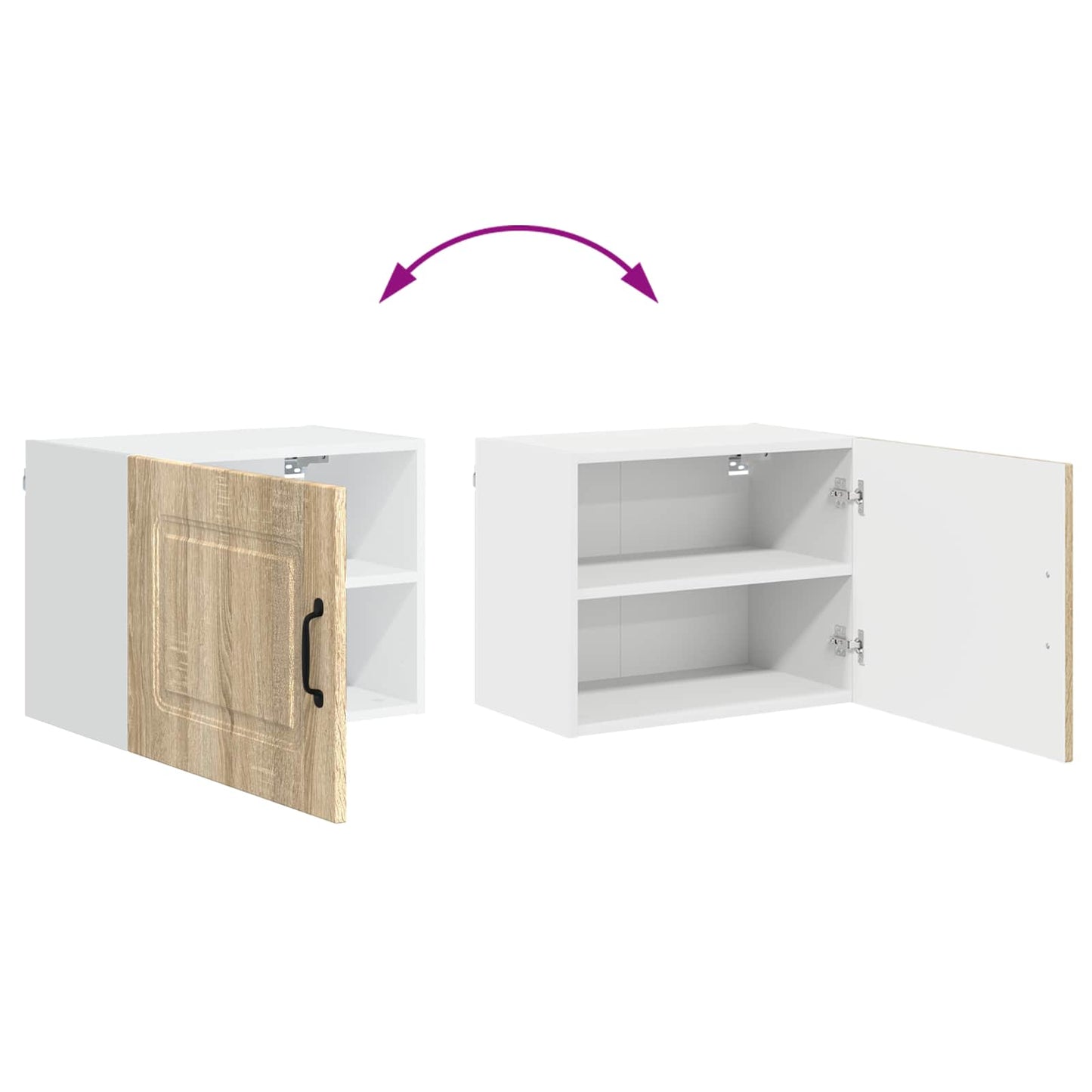 Krycí Deska Myčky Na Nádobí Kalmar 2 Pcs Sonoma Dub