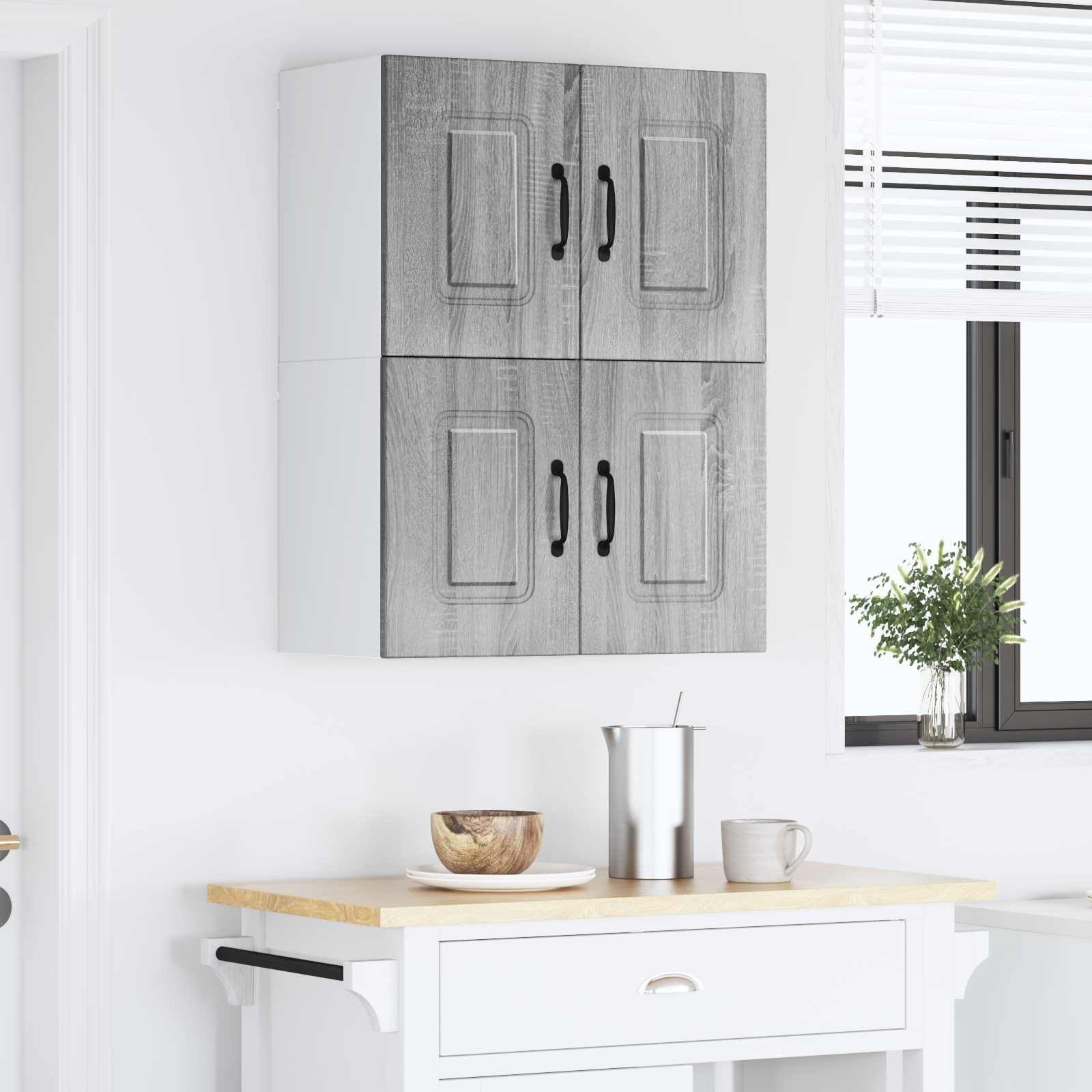 Krycí Deska Myčky Na Nádobí Kalmar 2 Pcs Šedá Sonoma