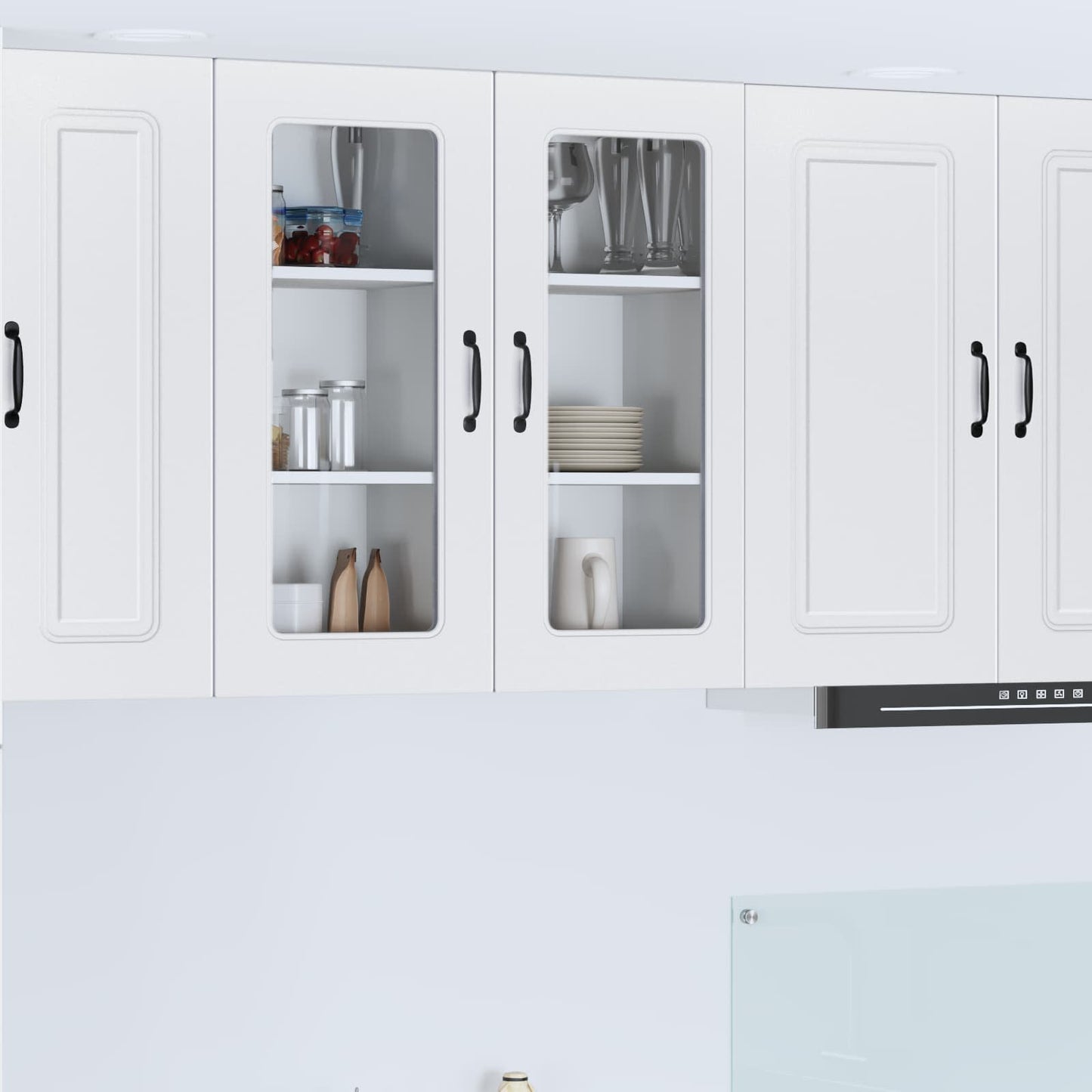 Krycí Deska Myčky Na Nádobí Kalmar 2 Pcs Bílá Kompozitní Dřevo