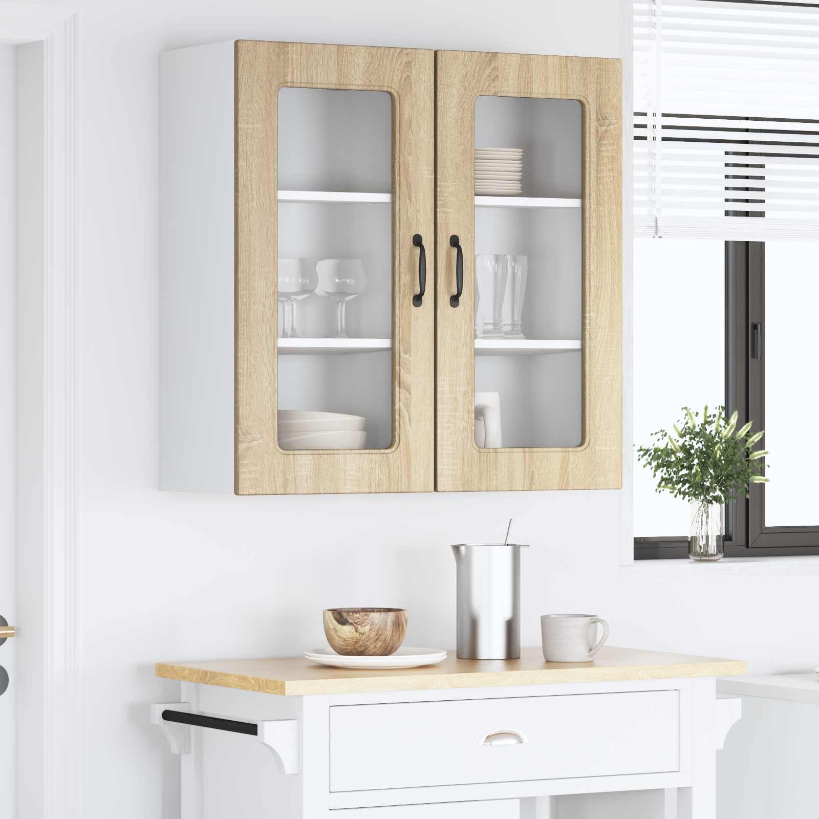 Krycí Deska Myčky Na Nádobí Kalmar 2 Pcs Sonoma Dub