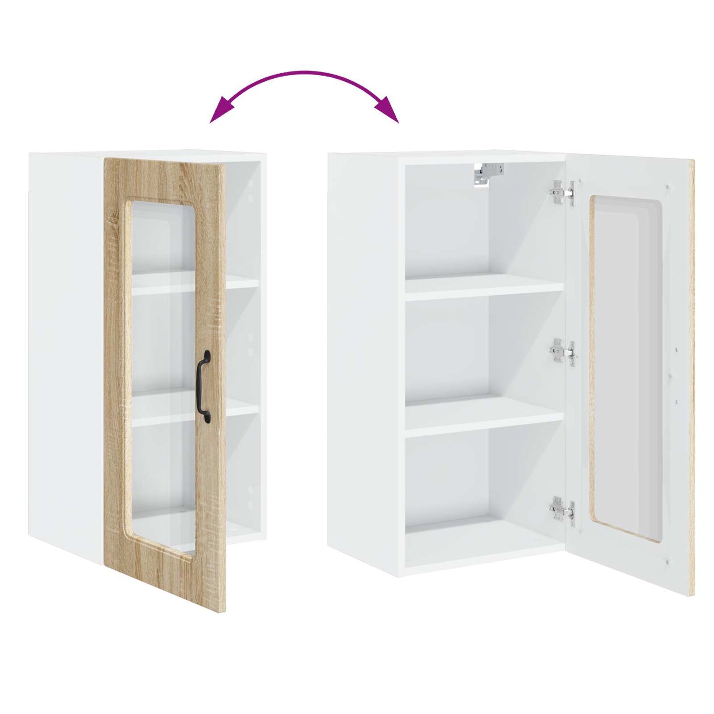 Krycí Deska Myčky Na Nádobí Kalmar 2 Pcs Sonoma Dub