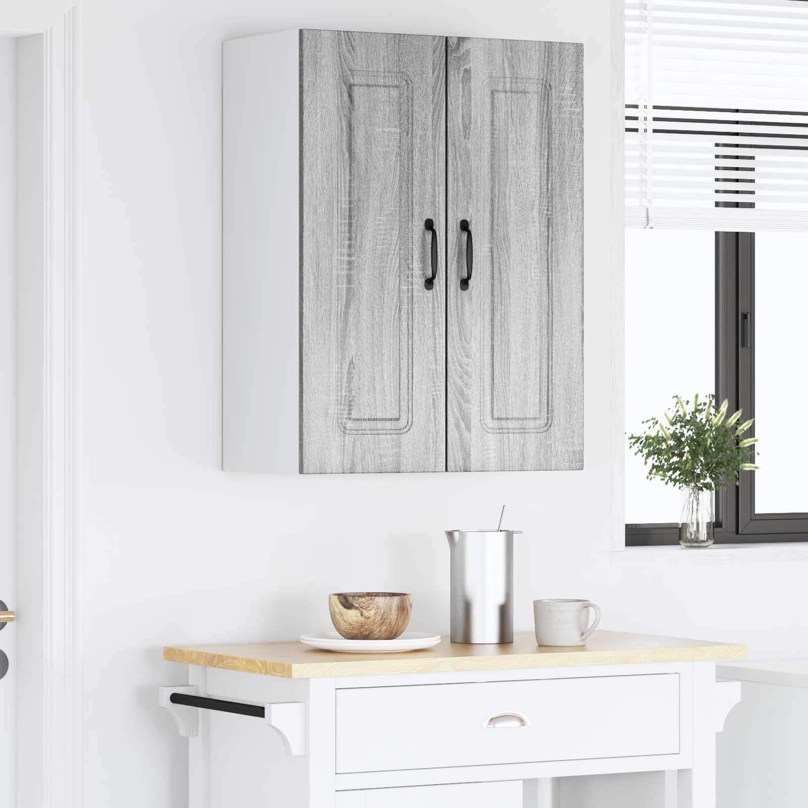 Krycí Deska Myčky Na Nádobí Kalmar 2 Pcs Šedá Sonoma