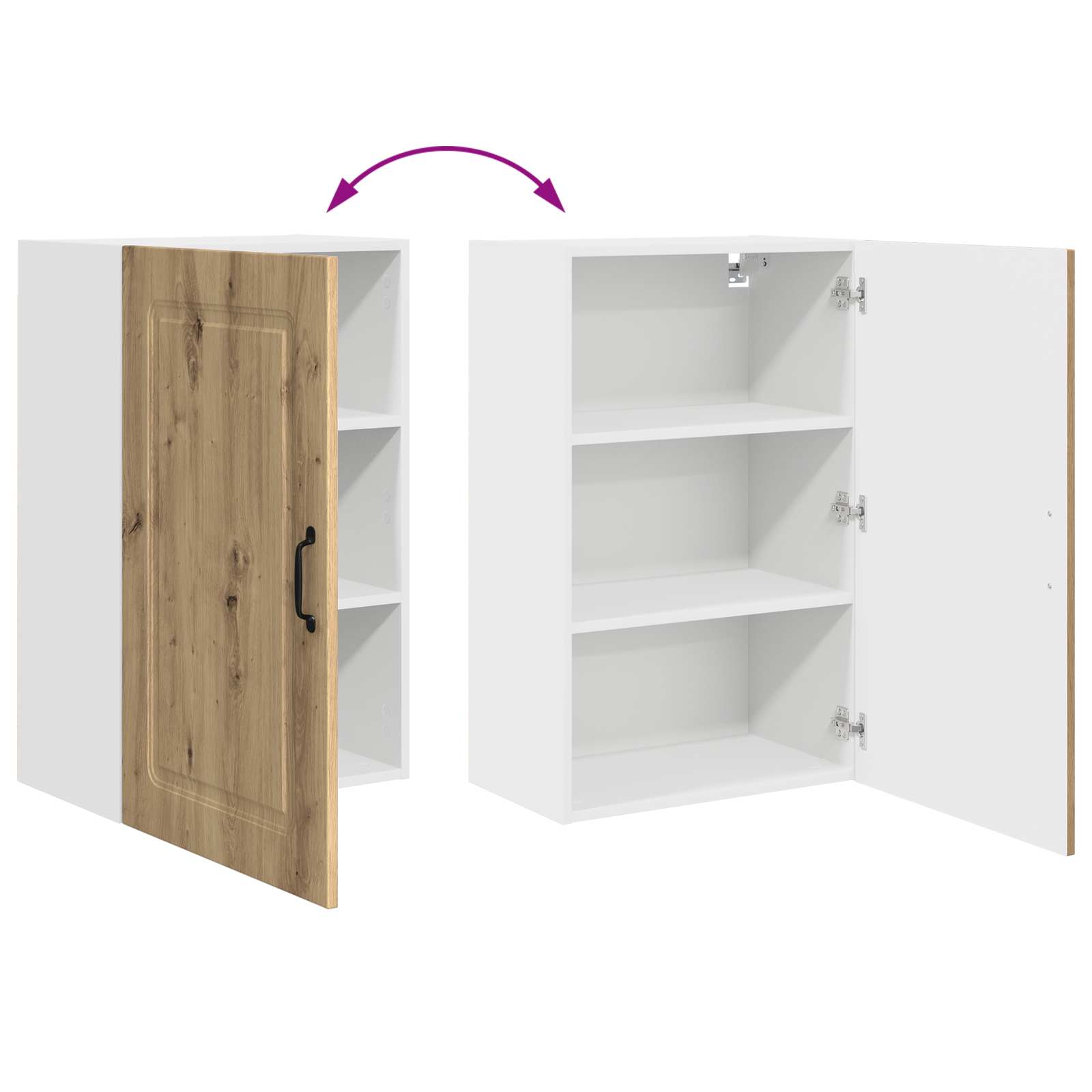Krycí Deska Myčky Na Nádobí Kalmar Artisanový Dub