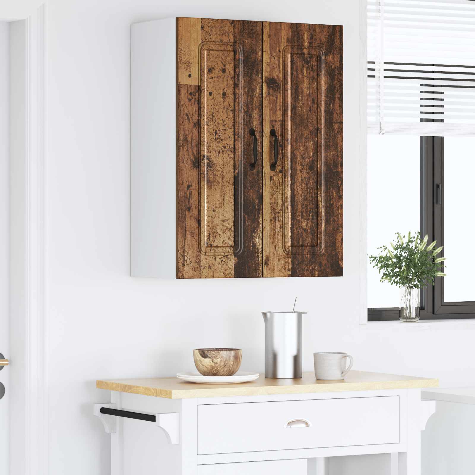 Krycí Deska Myčky Na Nádobí Kalmar Staré Dřevo 60 X 31 X 80 Cm